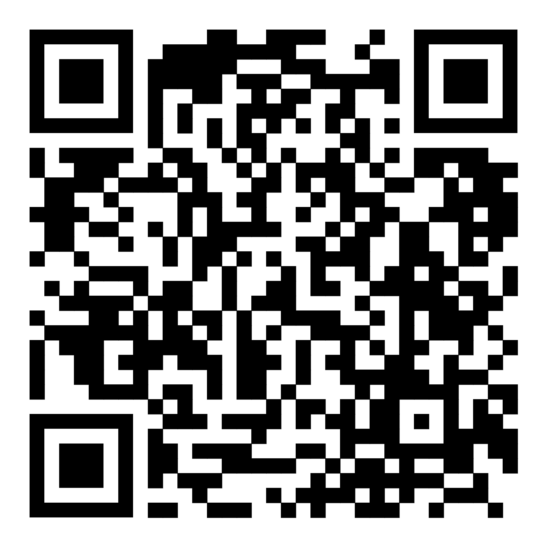 QR kód pro stažení aplikace Kamali